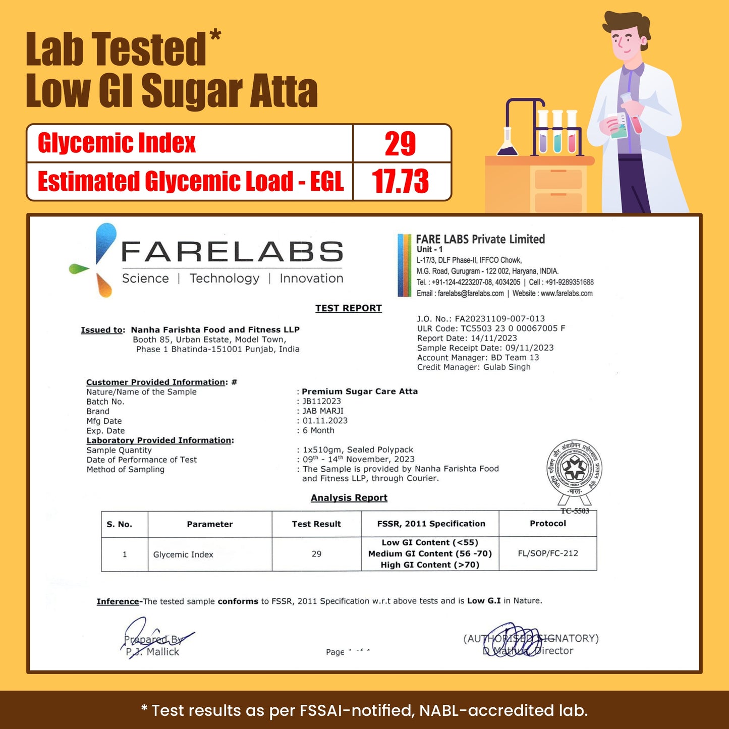 Jab Marji Sugar Care Atta For Diabetes | Easy To Digest | Sugar Control Multigrain Atta For Entire Family